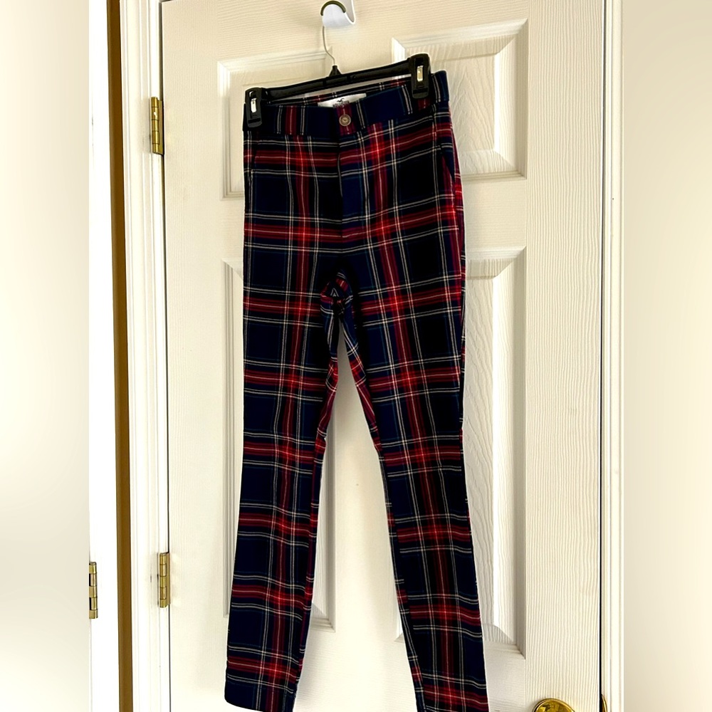 Hollister Plaid Pant